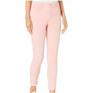 Vintage America Light Pink Jeans 14 High Rise Crop Pastel